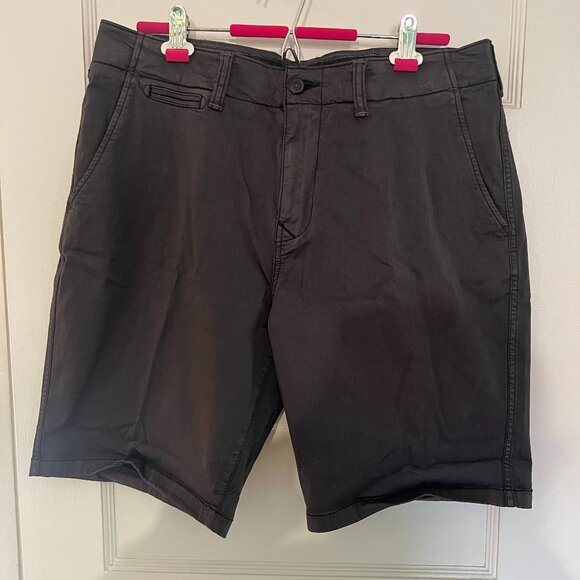 Lucky Brand Black Flat Front Shorts - Picture 1 of 11